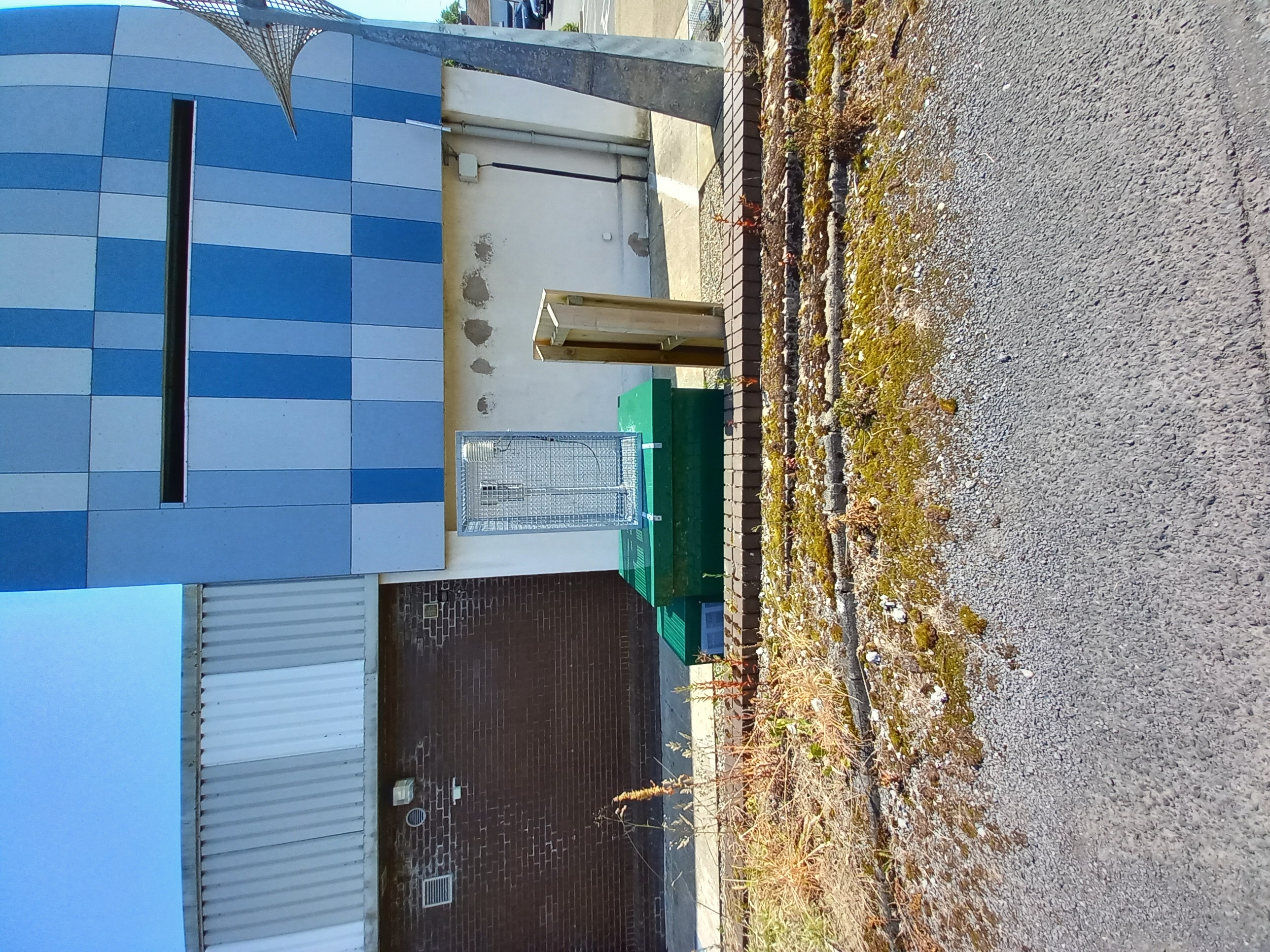 Castlederg site: East view