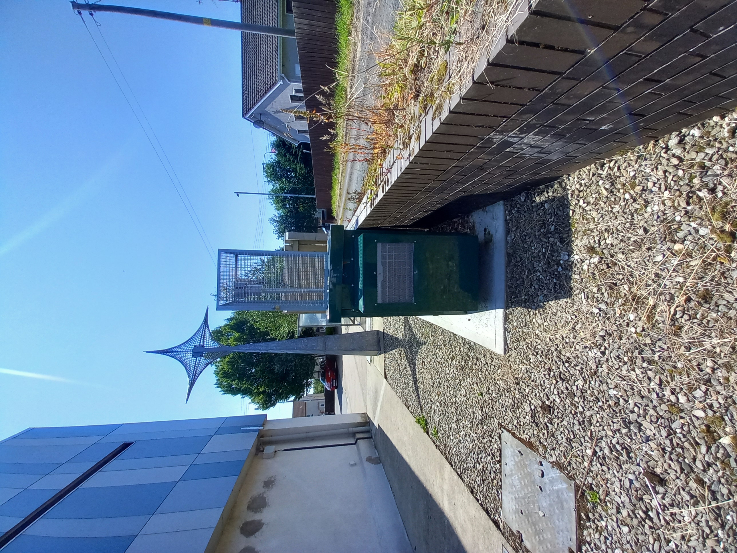 Castlederg site: South view