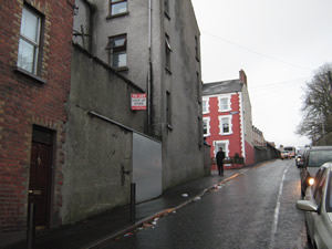 Derry Marlborough Street site: North view