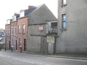 Derry Marlborough Street site: South view
