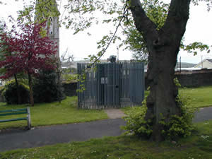 Derry Brooke Park site: North view