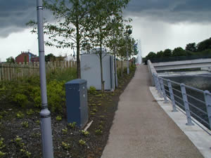 Lisburn Island Civic Centre site: Site view